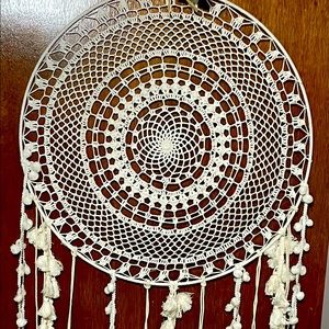 Large Handmade Woven Dreamcatcher.